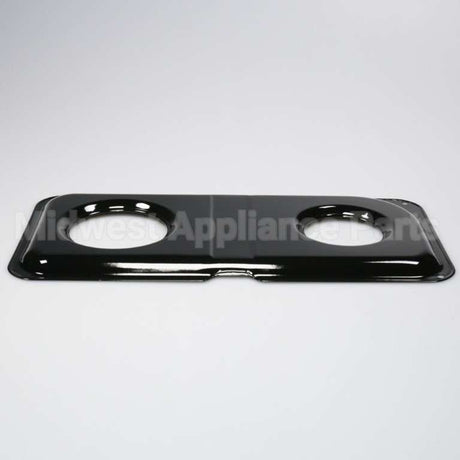 WB34K10009 GE Range Double Drip Pan-Right - Blk Porc