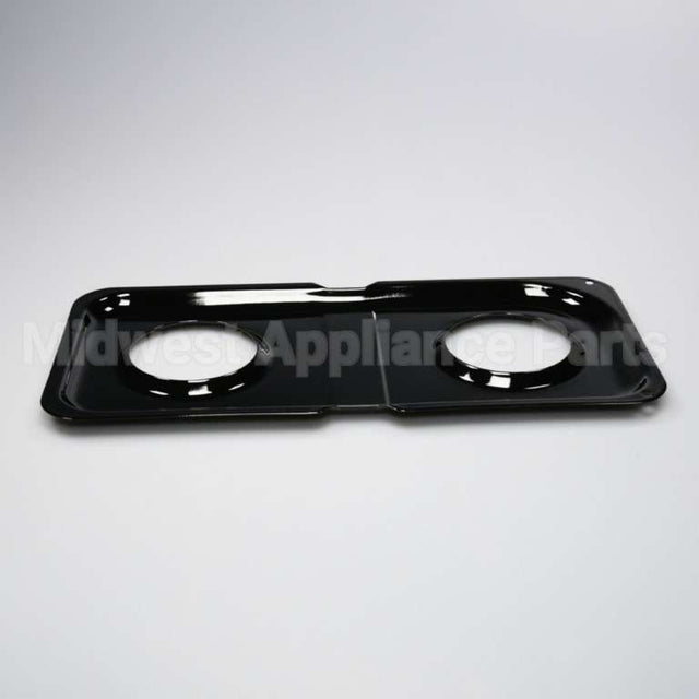 WB34K10010 GE Burner Pan, Left (Bk)
