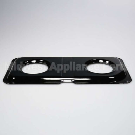 WB34K10010 GE Burner Pan, Left (Bk)