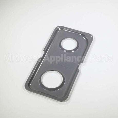 WB34K10013 GE Range Double Drip Pan - Right Side; Gray