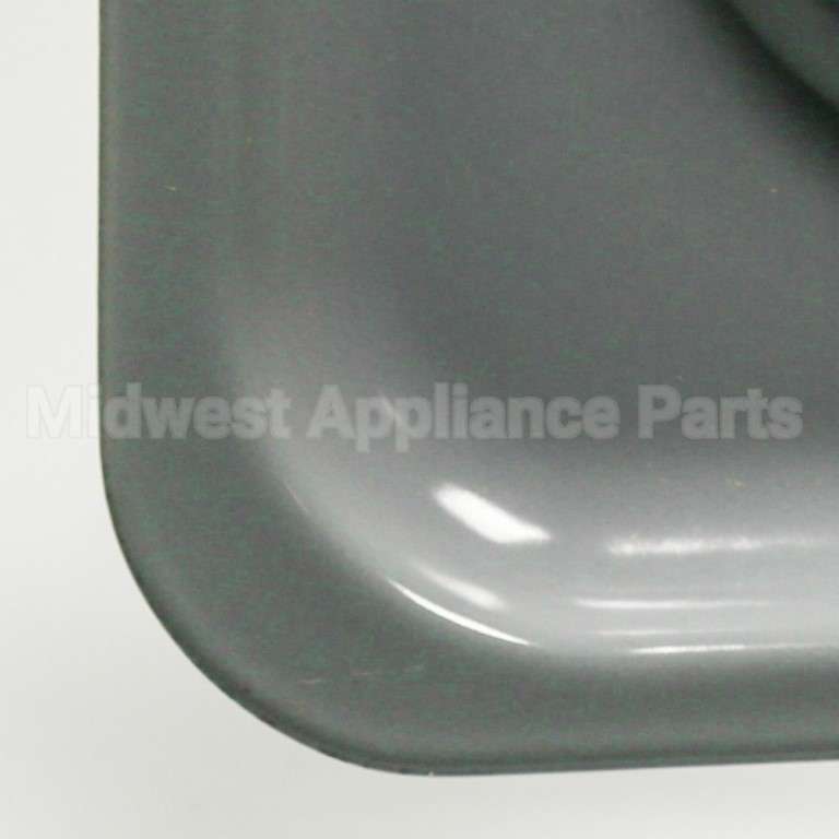 WB34K10014 GE Double Gray Porcelain Pan Left Side-Gas