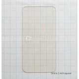 WB36X10129 GE Upper Glass Cover