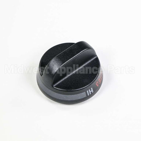 WB3K192 GE Range Burner Control Knob - Black