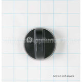 WB3K192 GE Range Burner Control Knob - Black