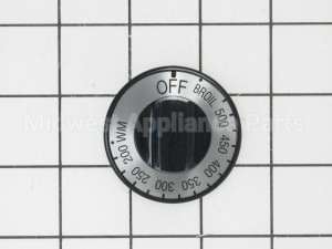 WB3X5858 GE Range Thermostat Knob - Black