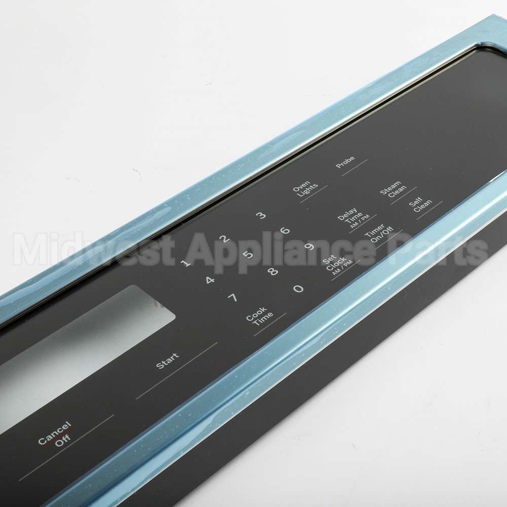 WB56X25733 GE Control Panel Glass Asm
