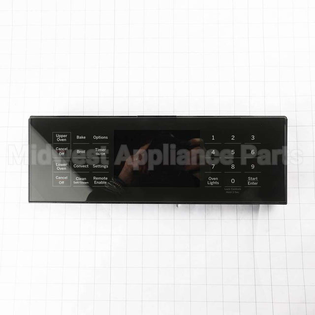 WB56X28191 GE Range Glass & Touch Board Assembly