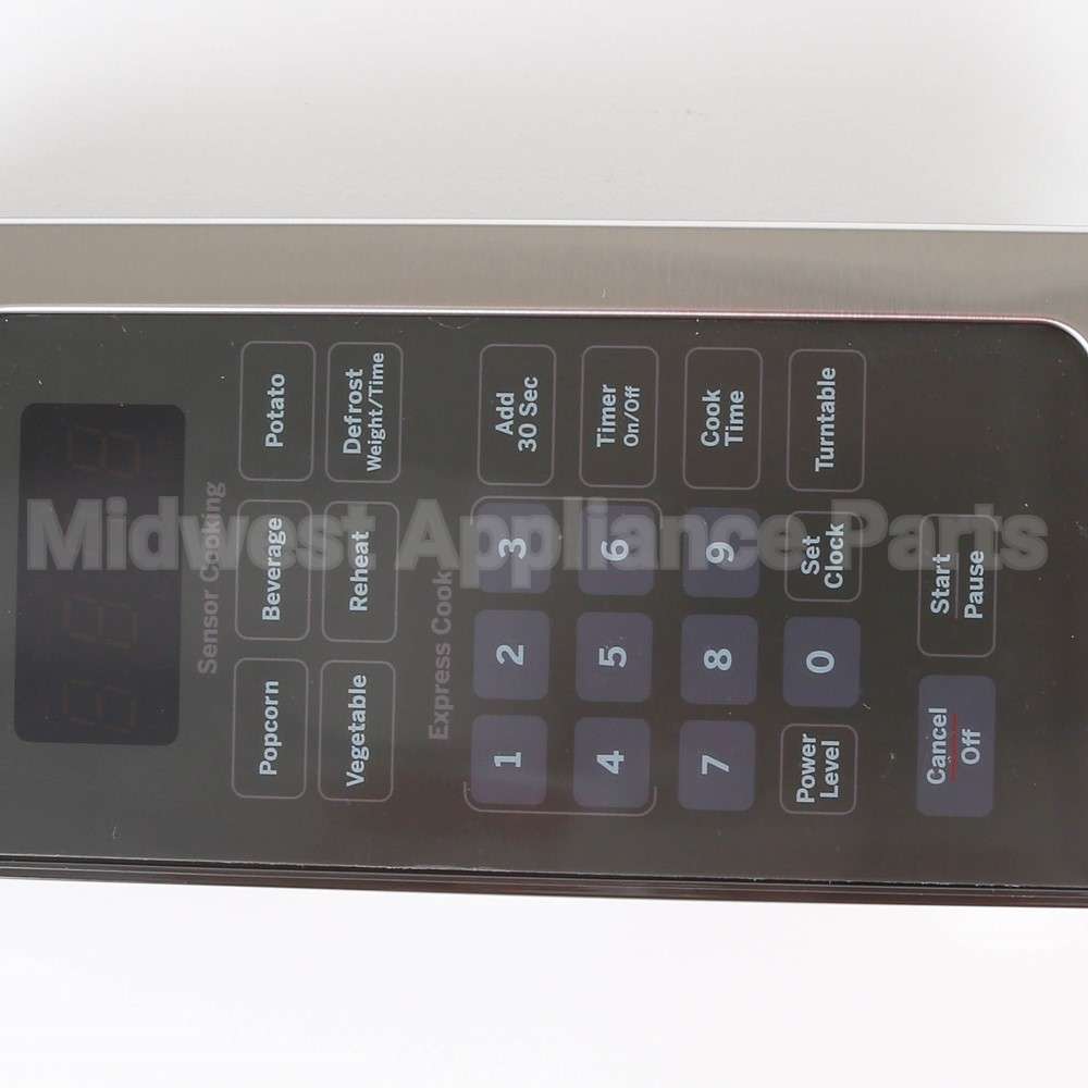 WB56X33573 GE Dark Dorian Control Panel With White Led