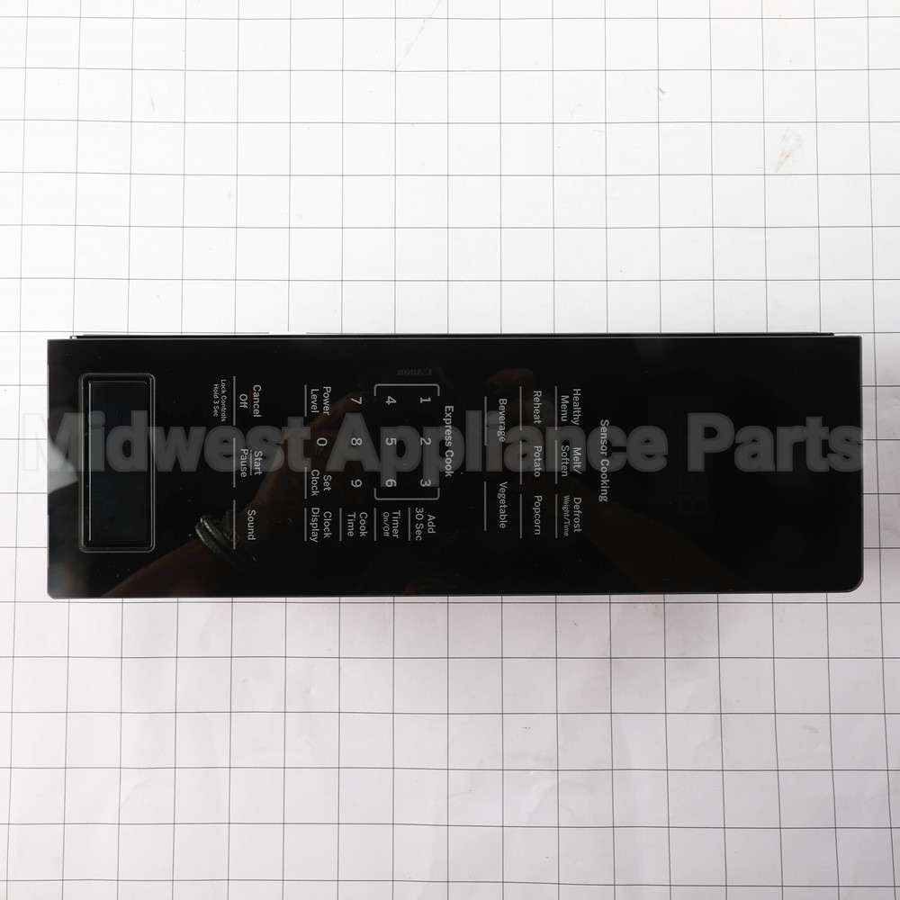 WB56X34986 GE Black Control Panel Asm