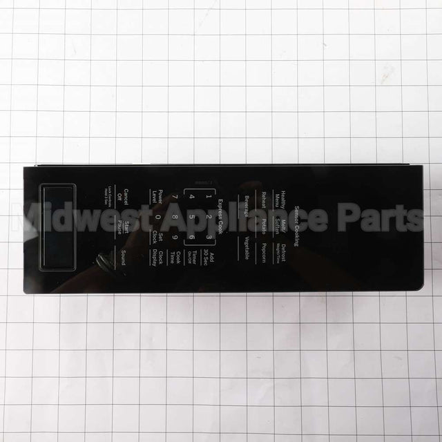 WB56X34986 GE Black Control Panel Asm