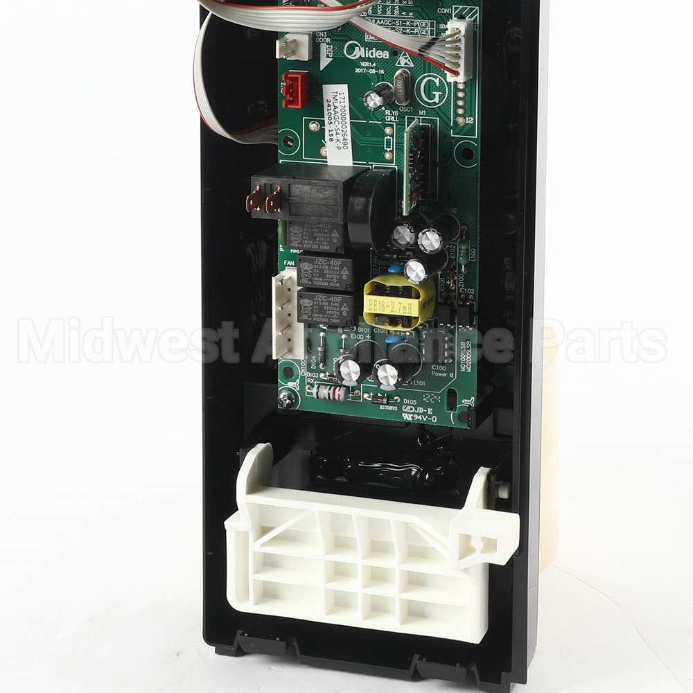 WB56X34986 GE Black Control Panel Asm