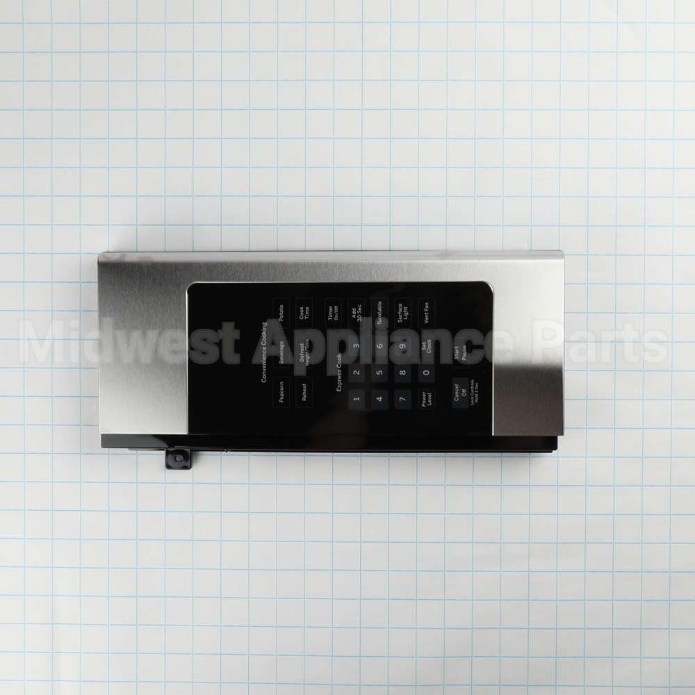 WB56X38145 GE Stainless Steel Control Panel