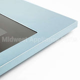 WB56X43366 GE Outer Door W/ Logo-Stainless