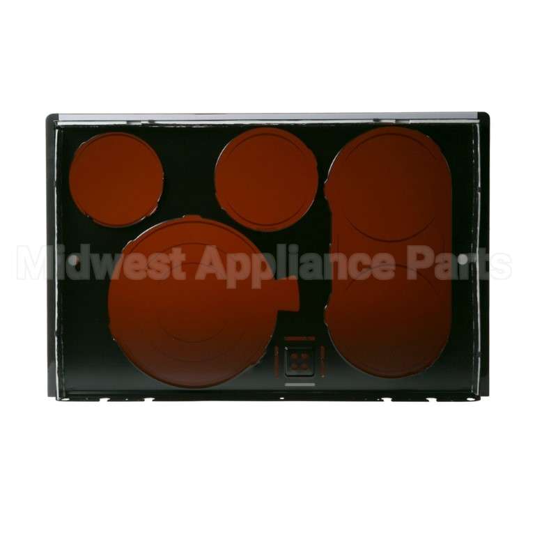 WB62T10542 GE Maintop Glass Asm (Bk)