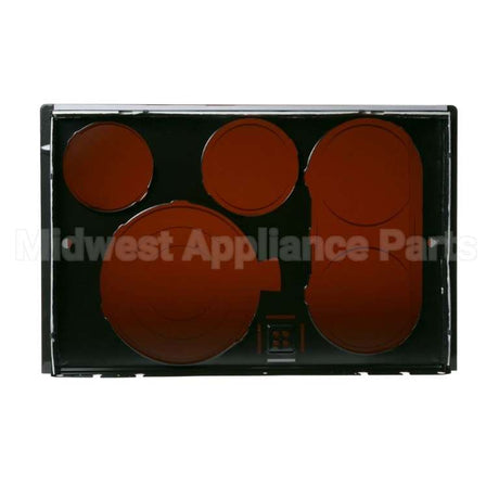 WB62T10694 GE Maintop Glass Asm (Bk)