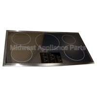 WB62X10059 GE Glass Maintop W/Ss Trim