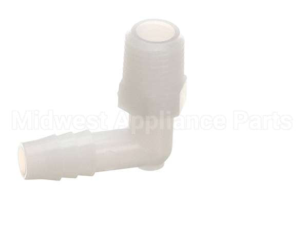 WC-2510 Wilbur Curtis Elbow, 3/8 Barb X 1/4 Mpt Plas