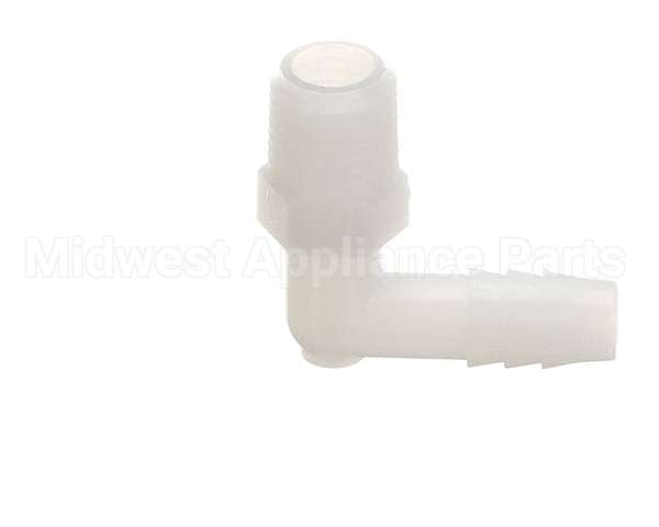 WC-2510 Wilbur Curtis Elbow, 3/8 Barb X 1/4 Mpt Plas