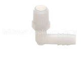 WC-2510 Wilbur Curtis Elbow, 3/8 Barb X 1/4 Mpt Plas