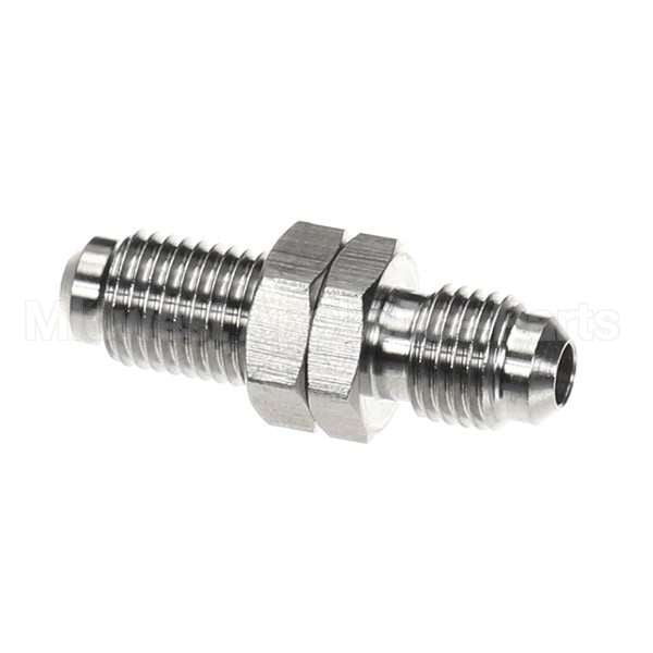 WC-29074 Compatible Curtis Fitting, 1/4 Flare Bulkhead Un