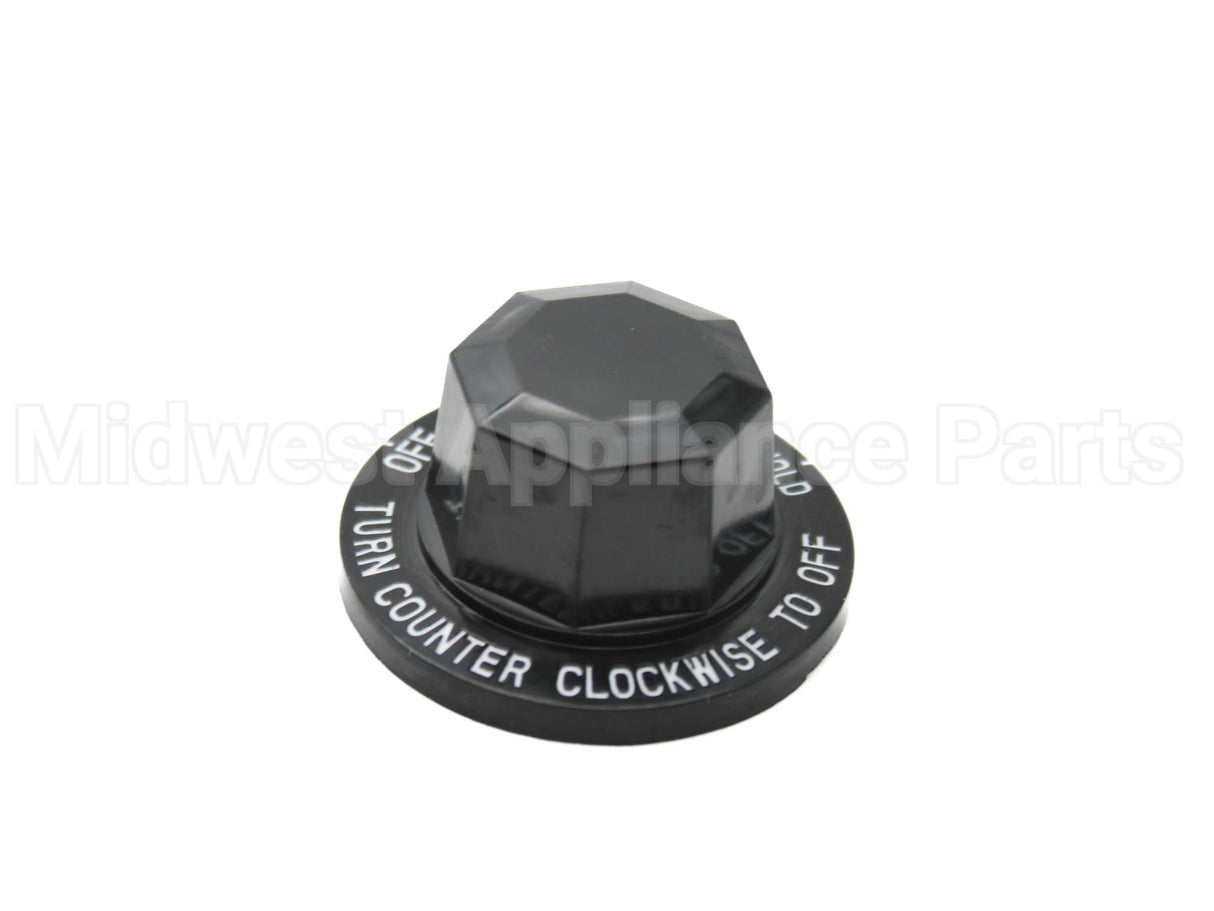 WC-3217 Compatible Curtis Knob, Thermostat, Black, Ru Units