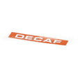 WC-38281 Compatible Curtis Label, Decaf Orange