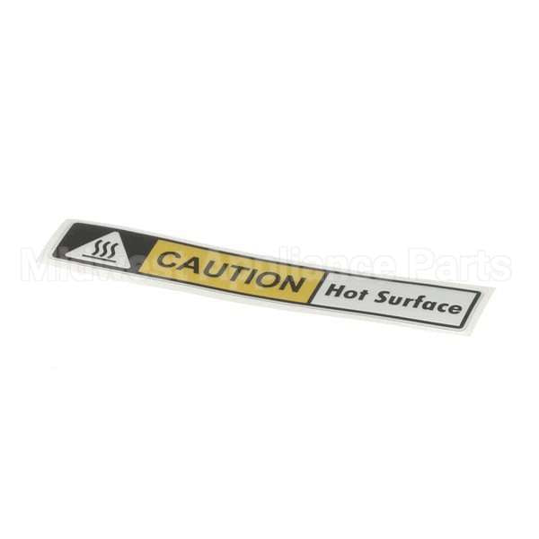 WC-38310 Compatible Curtis Label, Gem Models, Caution Hot Surface