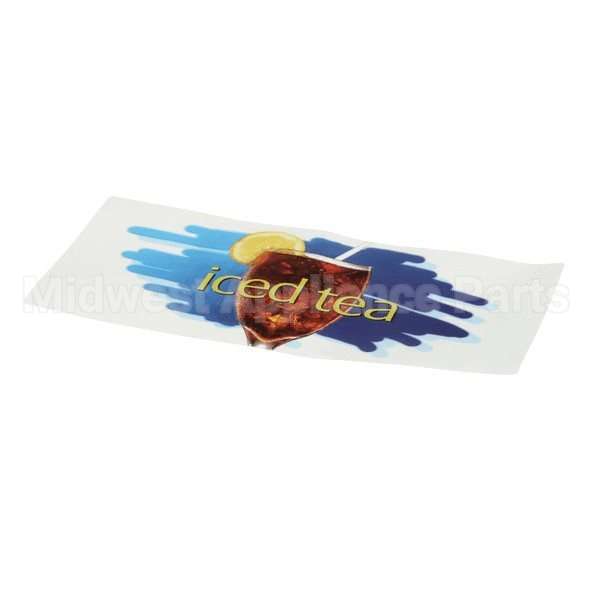 WC-38471 Compatible Curtis Label, Front Tco Iced Tea Gene