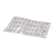 WC-39107 Compatible Curtis Label, Adhesive Canister Curti