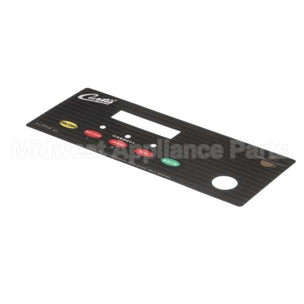 WC-39345 Compatible Curtis Label, Ucm Overlay, Alpha-3Gt Lh/Rh