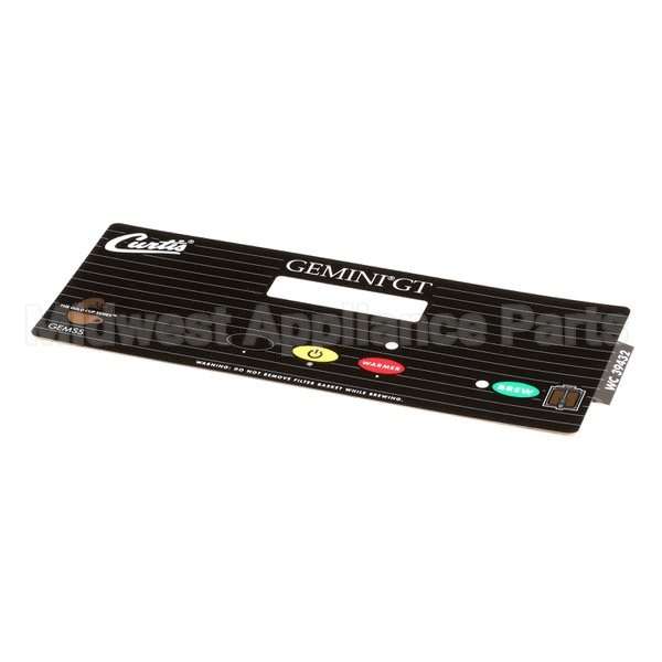 WC-39432 Compatible Curtis Label, Ucm Overlay Single 1-Ba