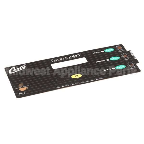 WC-39444 Compatible Curtis Label, Ucm Overlay 3-Batch Tp2