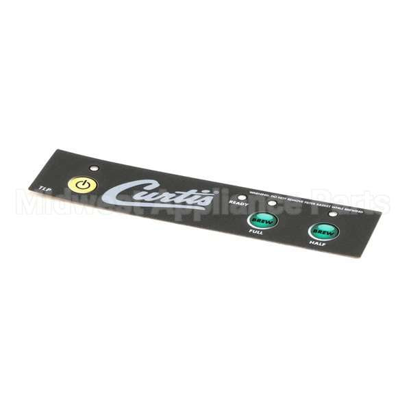 WC-39662 Compatible Curtis Label, Control Panel Tlp Curti