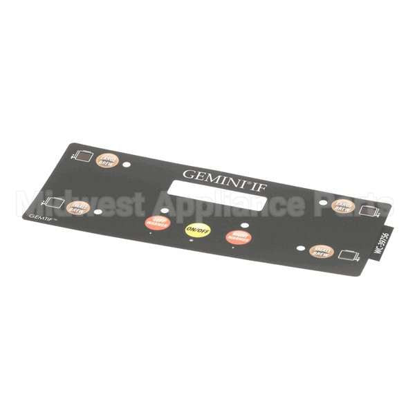 WC-39756 Compatible Curtis Label, Ucm Overlay Panel 2-Bat