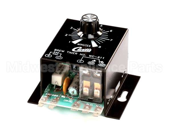 WC-611 Wilbur Curtis Timer, Brew 240V 1-8 Min. Ru