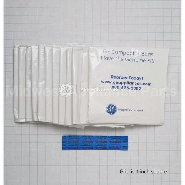 WC60X5015 GE 12 Compactor Bags - Pkg Of 12