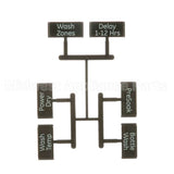 WD09X20233 GE Button And Graphics Asm