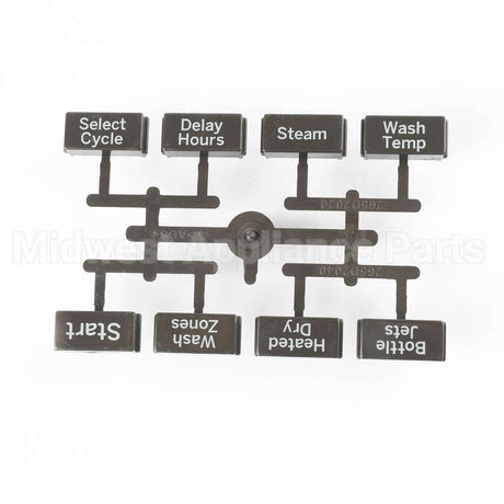 WD09X22799 GE Dishwasher Button & Graphics
