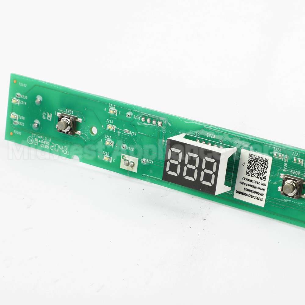 WD21X28001 GE Configured Service 8 Butons Ui Board