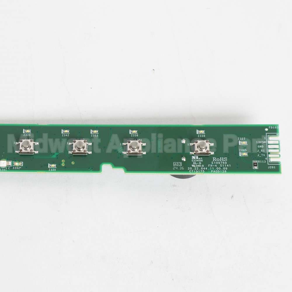 WD21X33545 GE Configured Ui Control Board