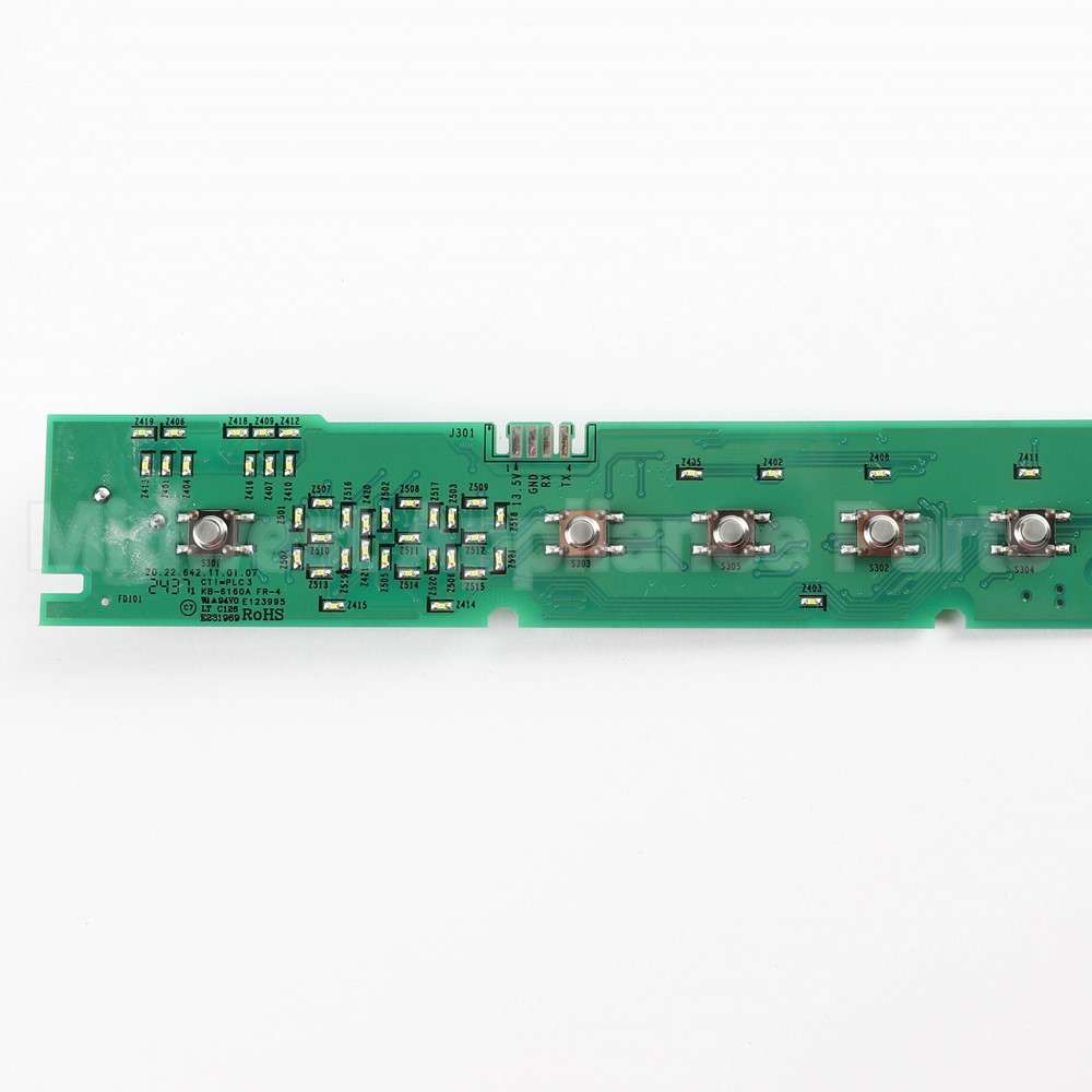 WD21X33546 GE Configured Ui Control Board