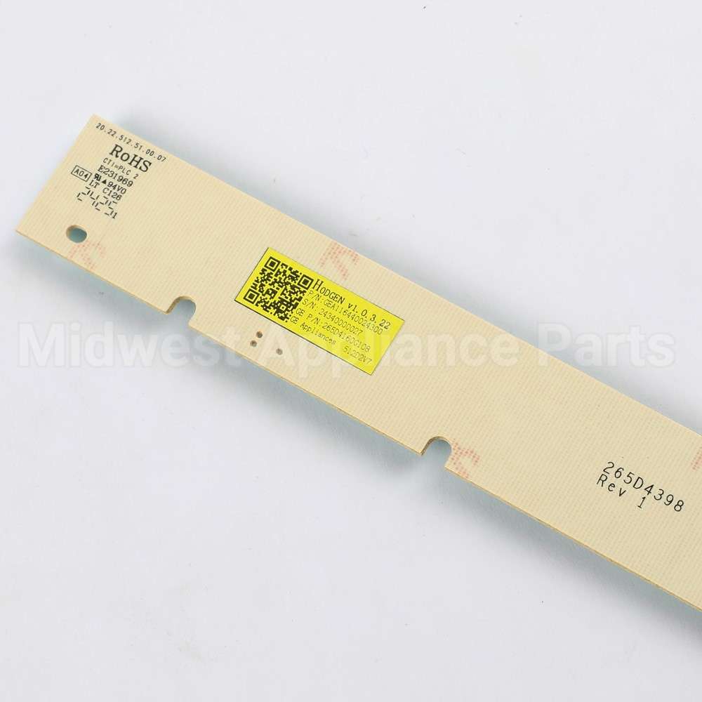 WD21X33549 GE Configured Ui Control Board
