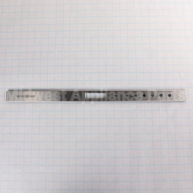 WD34X22947 GE Console Cover Asm Monogr