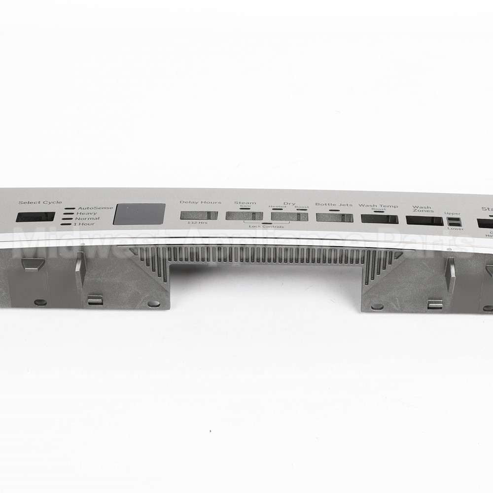 WD34X25439 GE Silver Control Panel Asm