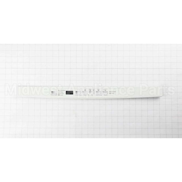 WD34X26481 GE White Console Cover And Graphic Asm