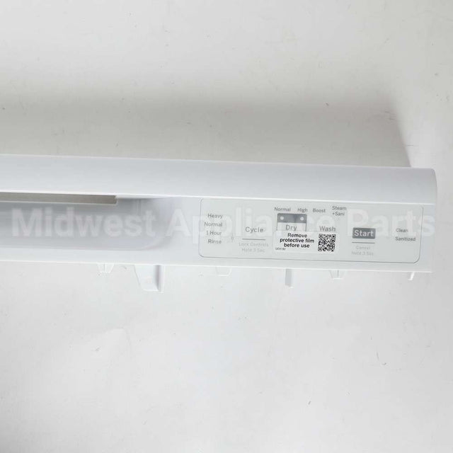 WD34X28019 GE White Control Panel Assembly