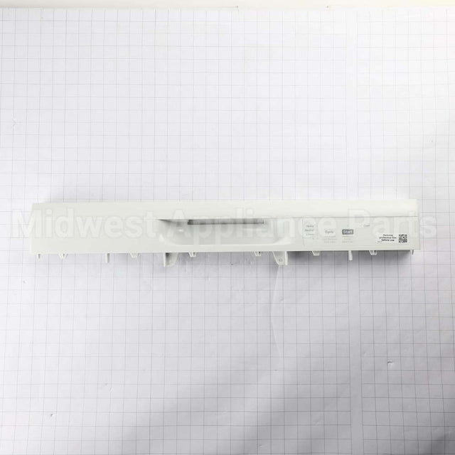 WD34X28033 GE White Control Panel Assembly
