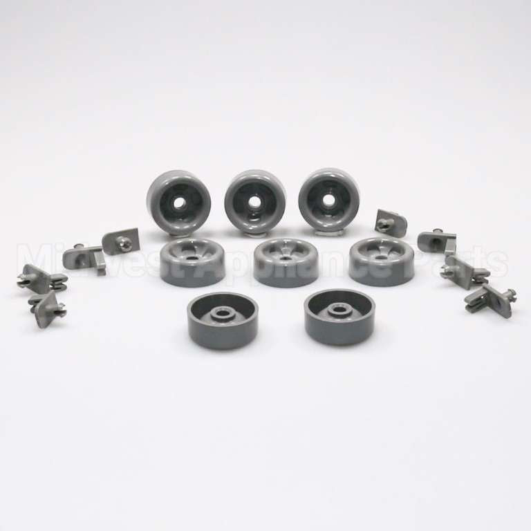 WD35X21041 GE Dishwasher Lower Rack Kit 8 Pack - Gray