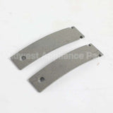 WE03X37317 GE Dryer Front Bearing Drum Slide Green 2-Pack