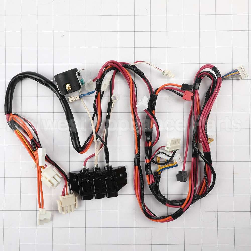 WE08X28730 GE Main Harness W/3 Prong Oulet